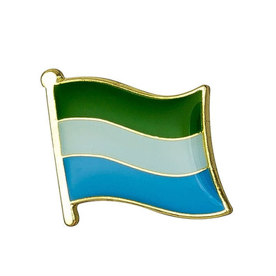 Spilla bandiera Sierra Leone